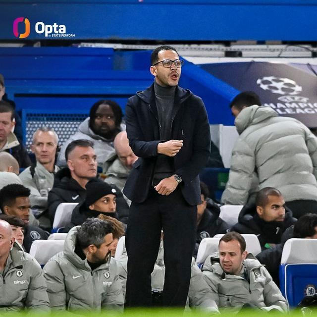 体育比分-传球成功率高达94.5%，为有统计以来切尔西欧冠单场最高